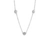 925 Sterling Silver Necklace | Three circles