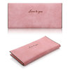 Soft Leather Fashion Purse | Pink